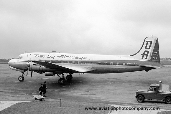 Derby Airways Canadair C-4 Argonaut G-ALHS (1964)