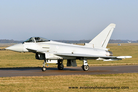 RAF BAE Typhoon FGR.4 ZK338 at RAF Coningsby (2013)