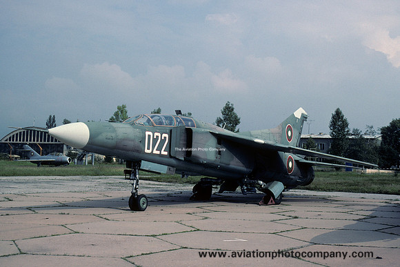 Bulgarian Air Force Mikoyan MiG-23UB 022 (2002)
