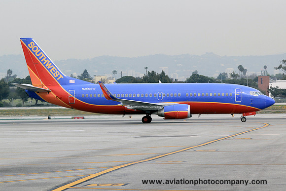 Southwest Boeing 737-300 N356SW at Los Angeles IAP (2014)
