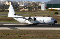 Pallas Aviation Lockheed LM-100J N139RB at Malta Luqa IAP (2023)