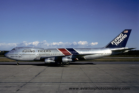 Flying Tigers Boeing 747-100F N805FT (1981)