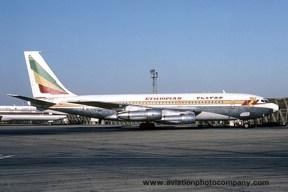 Ethiopian Airlines Boeing 720 ET-AAH (1984)