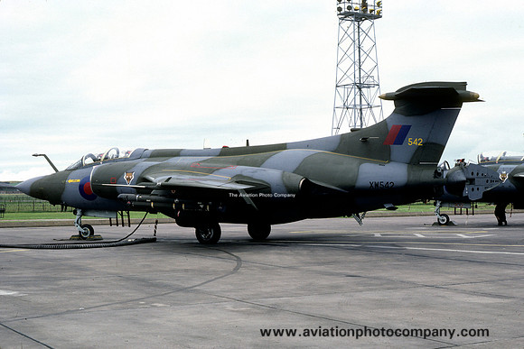 RAF 12 Squadron Blackburn Buccaneer S.2 XW542 (1981)