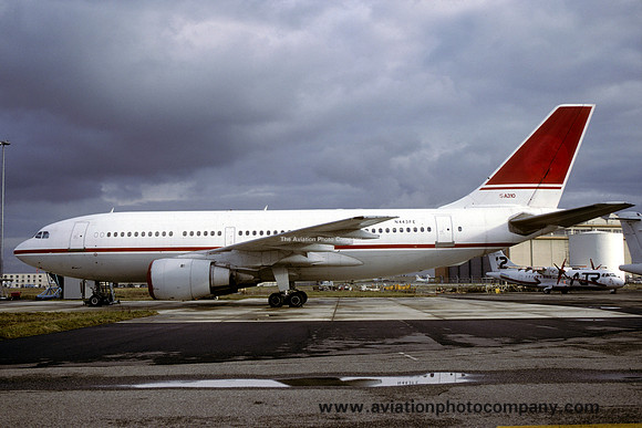 Ex MEA Airbus A310-200 N443FE awaiting conversion with FedEx (1998)