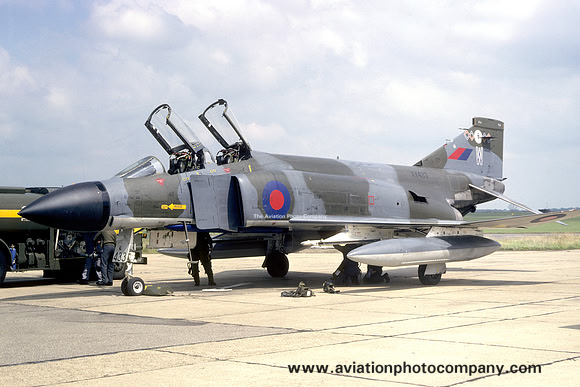 RAF 228 OCU 64 Squadron McDonnell F-4M Phantom FGR.2 XV433/W (1978)