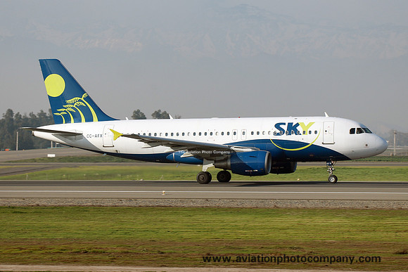 Sky Airline Airbus A319-100 CC-AFX (2016)