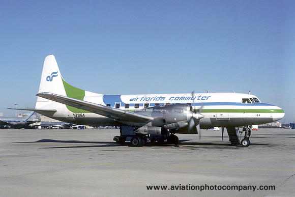 Air Florida Commuter Convair 580 N73164 (1984)