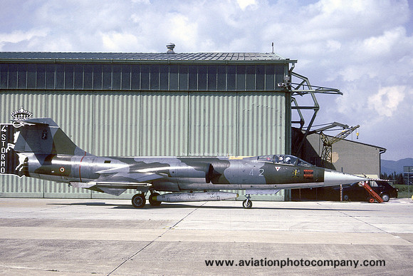 Italian Air Force 4 Stormo Lockheed F-104S Starfighter MM6840/4-2 (1996)