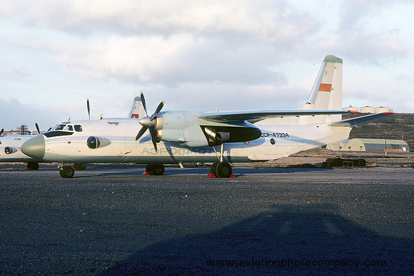 Aeroflot Antonov An-26 CCCP-47334 on delivery to the Cuban Air Force (1979)