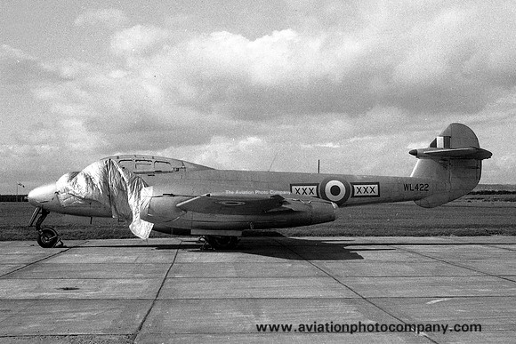 RAF 29 Squadron Gloster Meteor T.7 WL422