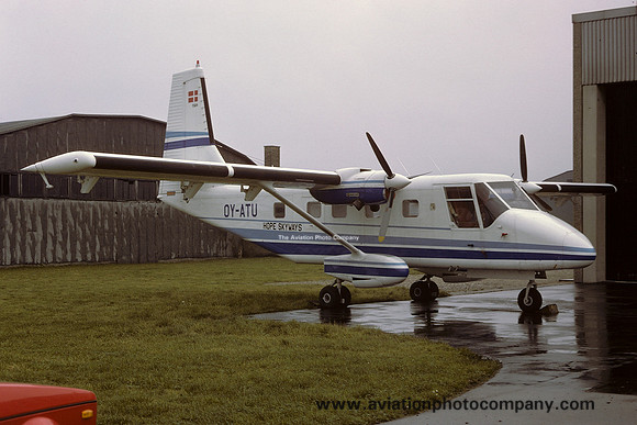 Hope Skyways GAF N.22B Nomad OY-ATU (1977)