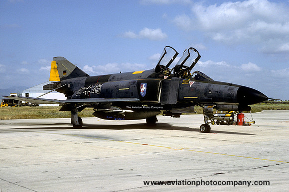 West German AF JBG36 McDonnell F-4F Phantom 37+45 (1983)