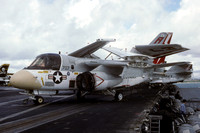 US Navy VS-24 Lockheed S-3A Viking 160145/AJ-707 on board USS Nimitz (1978)