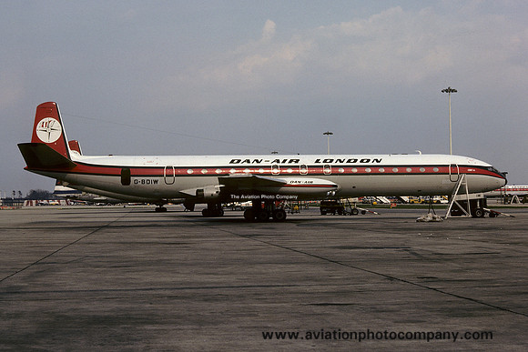 Dan Air London De Havilland Comet 4 G-BDIW (1979)