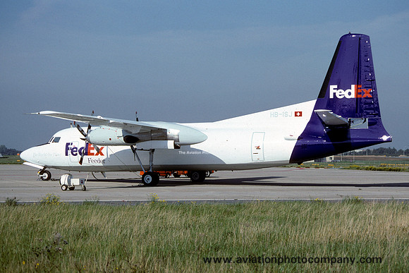 FedEx Feeder Fokker F-27-600 HB-ISJ (1994)