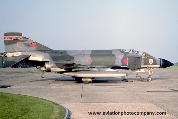 RAF 29 Squadron McDonnell F-4M Phantom FGR.2 XV436/E (1978)