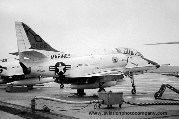 US Marines VMAT-203 Douglas TA-4J Skyhawk 153528/KD-6