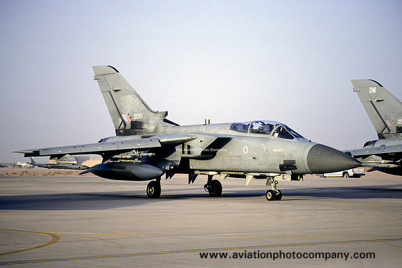 RAF Panavia Tornado F.3 ZE161 at Prince Sultan AB (2000)