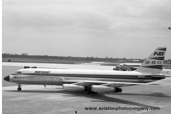Northeast Airlines Convair 880 N8483H