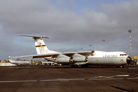 USAF 437 MAW Lockheed C-141A Starlifter 67-0026 at Newcastle (1980)