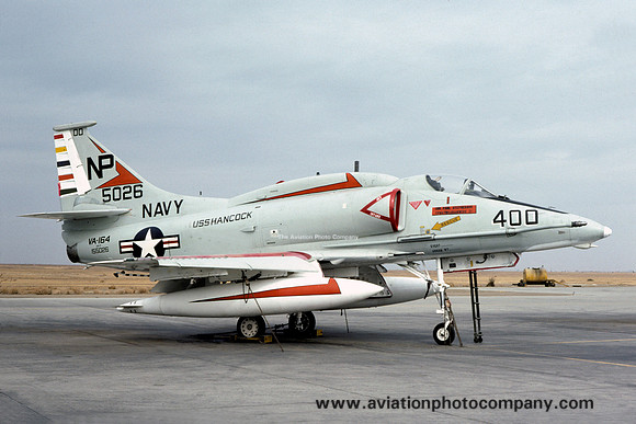 US Navy VA-164 Douglas A-4F Skyhawk 155026/NP-400 (1976)