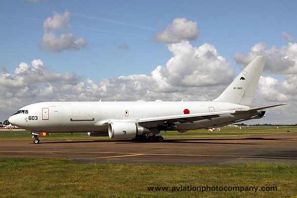 JASDF 404 Hikotai Boeing KC-767J 97-5603 at RIAT Fairford (2014)