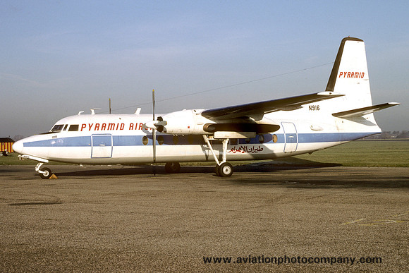 Pyramid Airlines Fairchild F-27 N916 (1983)