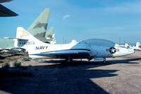 US Navy NATC Grumman TF-9J 142976 at MASDC Davis Monthan (1975)