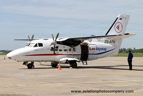 Lao Skyway LET L-410UVP ZS-ATN (2015)