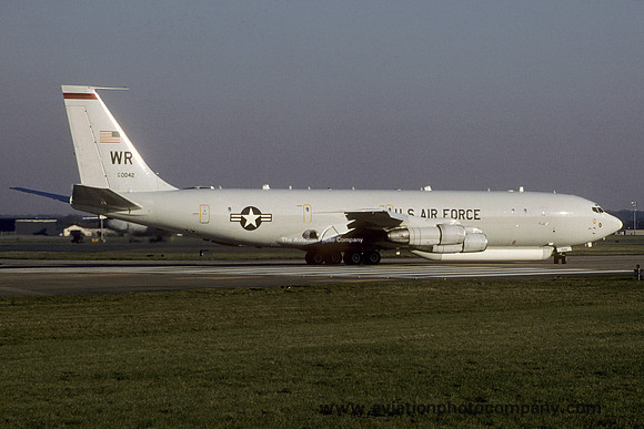 USAF 93 ACW Boeing E-8C JSTARS 96-0042/WR at RAF Mildenhall (2002)