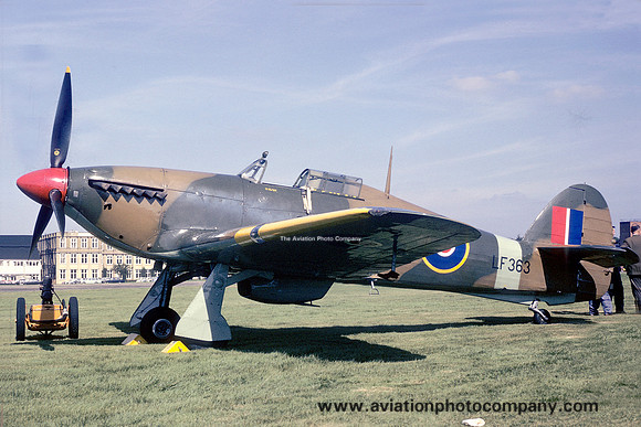 RAF Battle of Britain Memorial Flight Hawker Hurricane LF363 (1966)