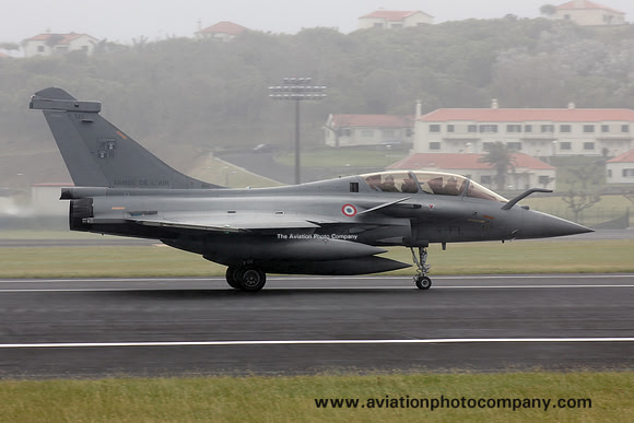 French Air Force 4 EC Dassault Rafale B 345/4-FL at Lajes (2016)