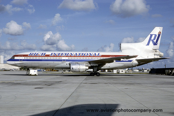 Rich International Lockheed L-1011 TriStar 1 N313EA (1991)