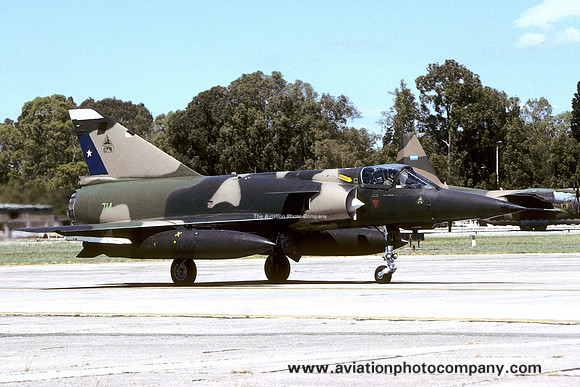Chilean Air Force GA 8 Dassault Mirage 5MA 714 (2005)