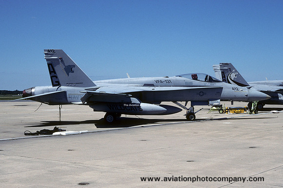 US Navy VFA-131 McDonnell Douglas F/A-18C Hornet 164218/AG-412 (2000)