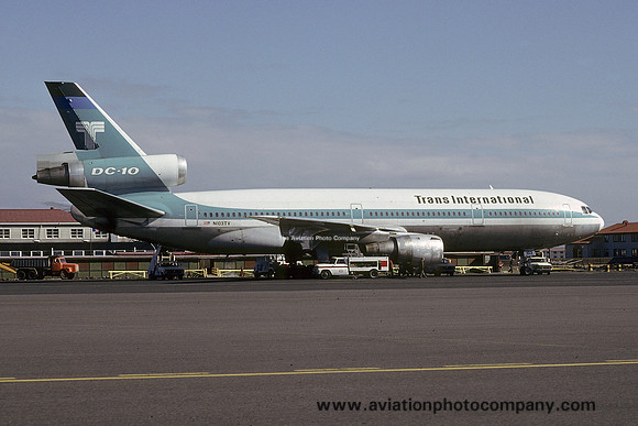 Trans International Airlines Douglas DC-10-30 N103TV (1979)