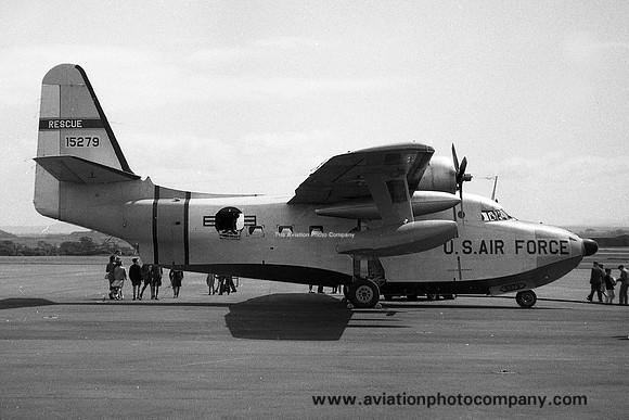 USAF Rescue 67 ARS Grumman HU-16B Albatross 51-5279 at Prestwick (1960)