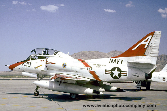US Navy VT-7 Douglas TA-4J Skyhawk 158467/A-730 (1980)
