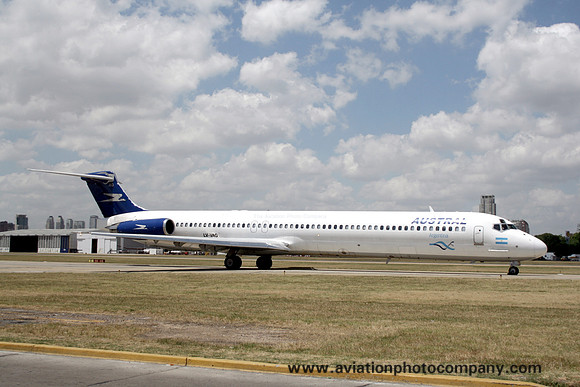 Austral Lineas Aereas McDonnell Douglas MD-83 LV-VAG (2008)