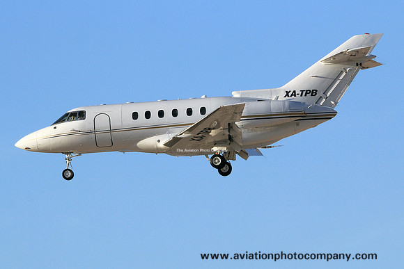 Aero Sami SA de CV Hawker 800XP XA-TPB at Las Vegas IAP (2014)