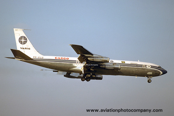 Varig Cargo Boeing 707-300C PP-VLU (1977)
