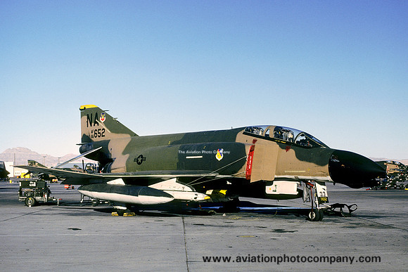 USAF 474 TFW 429 TFS McDonnell F-4D Phantom 66-7652/NA at Nellis AFB (1979)