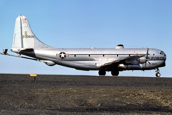 USAF Wisconsin ANG 126 ARS Boeing KC-97L 52-2605 at Keflavik (1977)