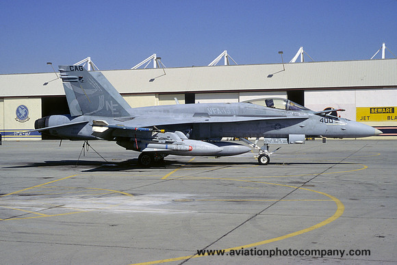 US Navy VFA-137 McDonnell Douglas F/A-18C Hornet 164712/NE-400 (2000)