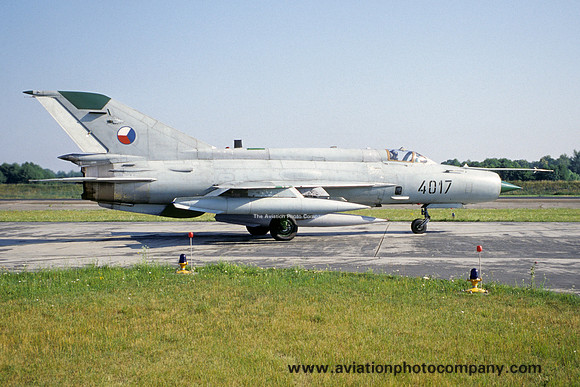 Czech Air Force 41 SLt Mikoyan MiG-21MF 4017 (2003)