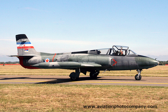 Soko G-2 Galeb YU-YAB at Kecskemet (2008)