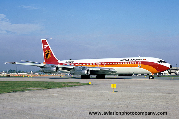 TAAG Angola Airlines Cargo Boeing 707-373C D2-TAG (1978)
