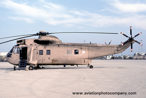 Royal Navy 848 Squadron Westland Sea King HC.4 ZG822/WF during Operation Granby (1991)