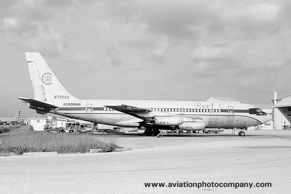 Aeromar Líneas Aéreas Dominicanas Boeing 720-022 N720CC at Miami (1982)